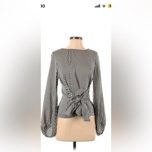 NWOT striped blouse Size S